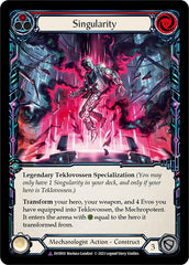 Singularity // Teklovossen, the Mechropotent (Cold Foil Marvel) [EVO010] (Bright Lights)  Cold Foil | Good Games Adelaide SA