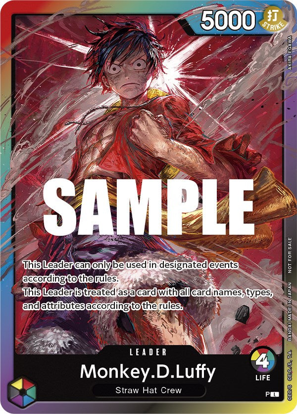 Monkey.D.Luffy (Leader Pack) (Sealed Battle 2023 Vol. 1) [One Piece Promotion Cards] | Good Games Adelaide SA