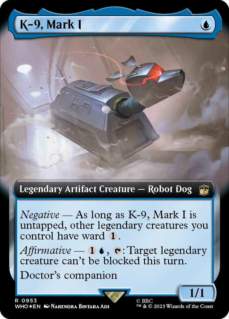 K-9, Mark I (Extended Art) (Surge Foil) [Doctor Who] | Good Games Adelaide SA