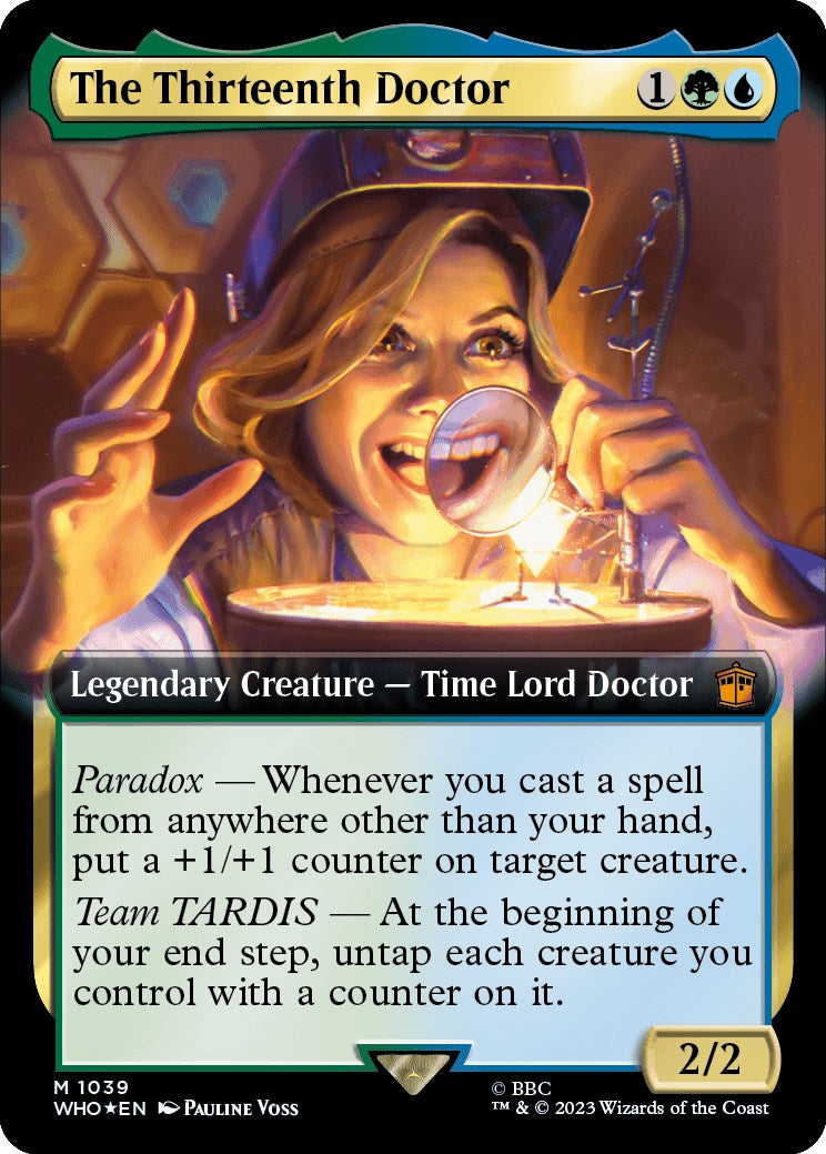 The Thirteenth Doctor (Extended Art) (Surge Foil) [Doctor Who] | Good Games Adelaide SA