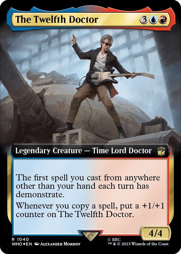 The Twelfth Doctor (Extended Art) (Surge Foil) [Doctor Who] | Good Games Adelaide SA