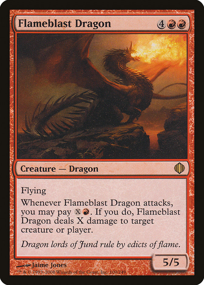 Flameblast Dragon [Shards of Alara] | Good Games Adelaide SA