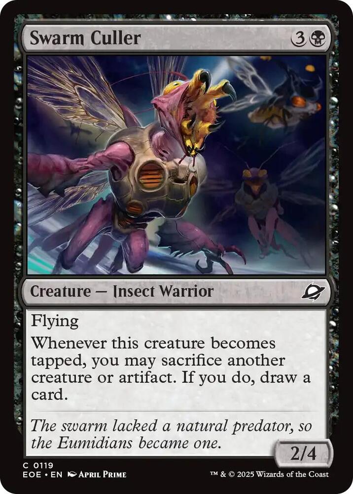 Swarm Culler 119 (Edge of Eternities)  - Foil | Good Games Adelaide SA