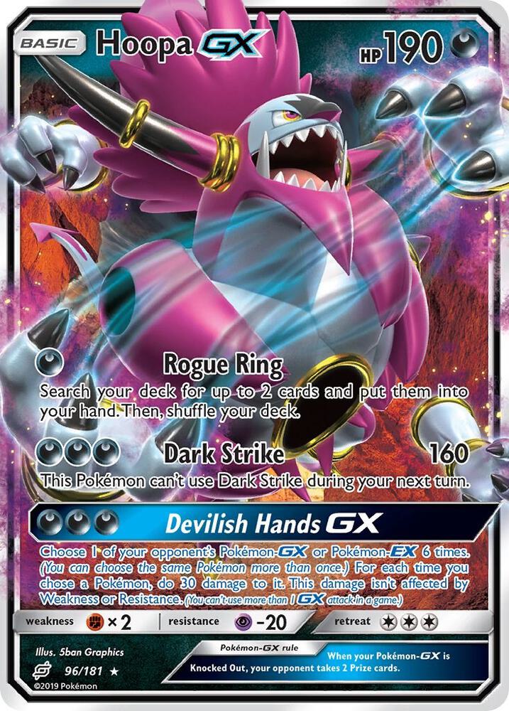 Hoopa GX 96/181 (SM - Team Up)  - Holofoil | Good Games Adelaide SA