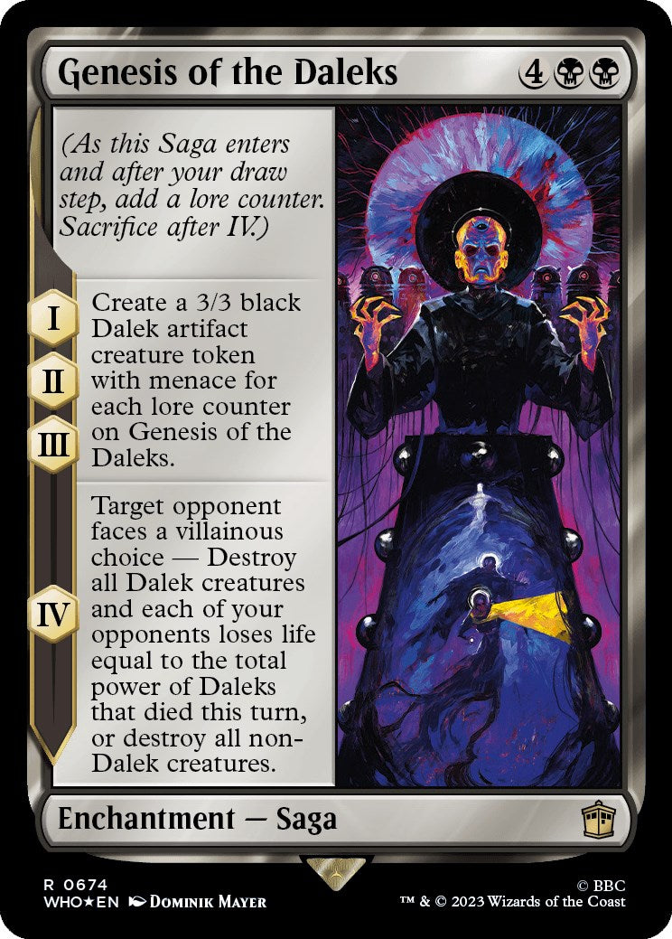 Genesis of the Daleks (Surge Foil) [Doctor Who] | Good Games Adelaide SA