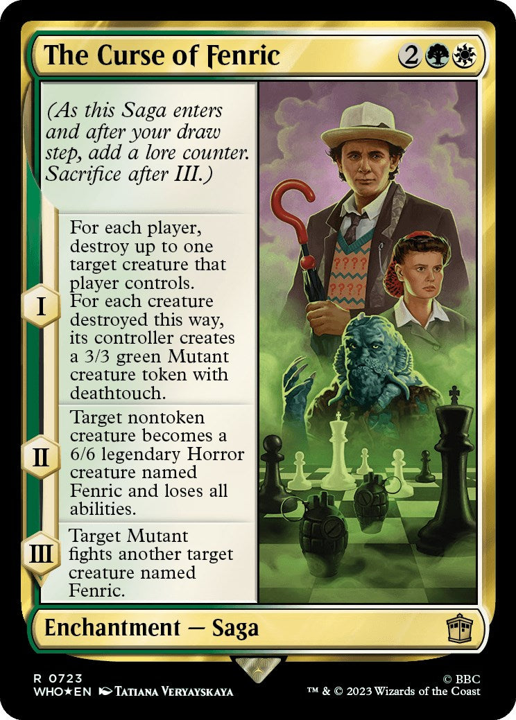 The Curse of Fenric (Surge Foil) [Doctor Who] | Good Games Adelaide SA