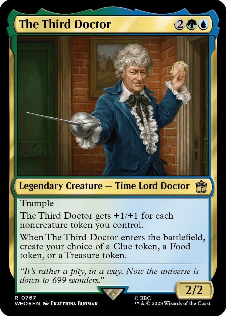 The Third Doctor (Surge Foil) [Doctor Who] | Good Games Adelaide SA