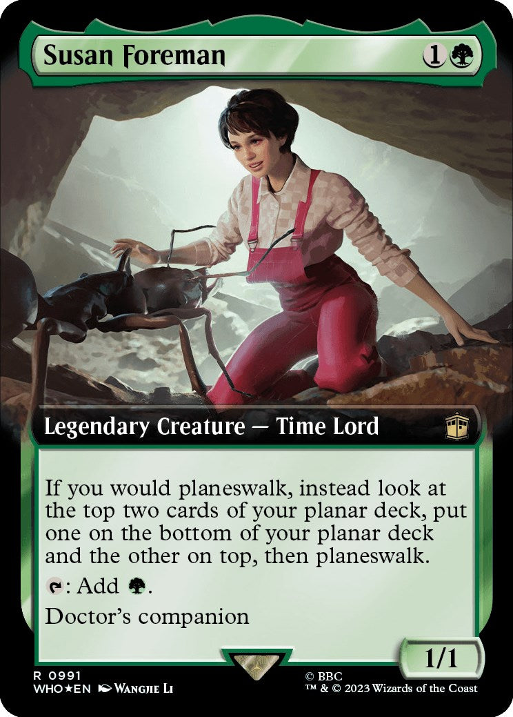 Susan Foreman (Extended Art) (Surge Foil) [Doctor Who] | Good Games Adelaide SA
