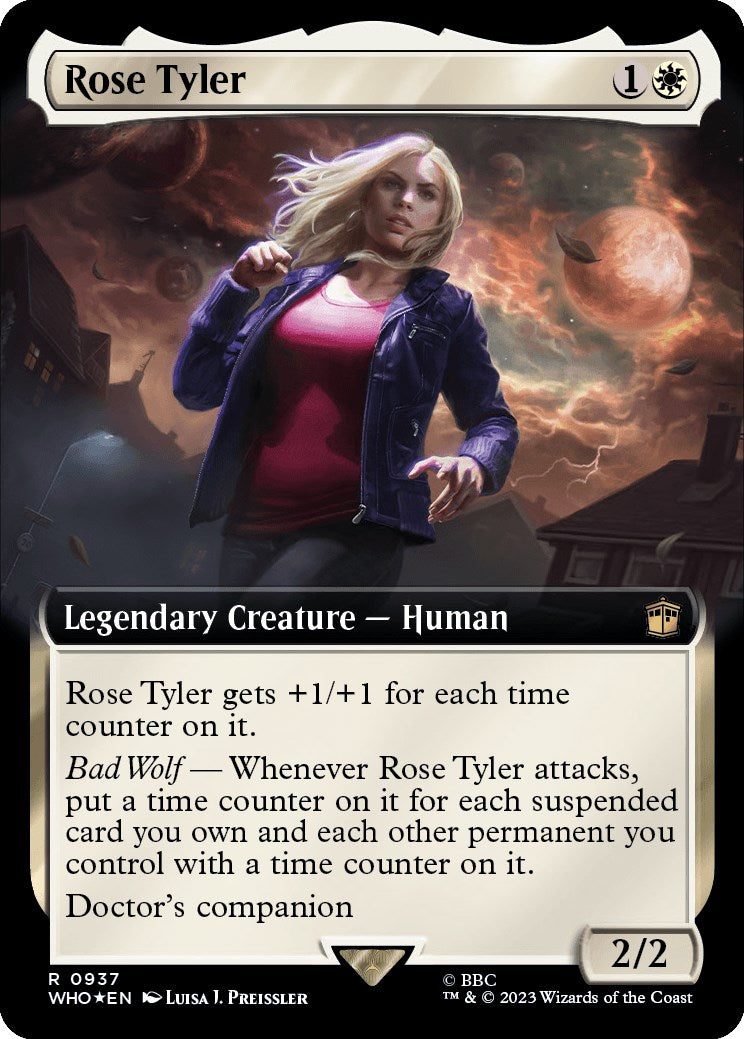 Rose Tyler (Extended Art) (Surge Foil) [Doctor Who] | Good Games Adelaide SA