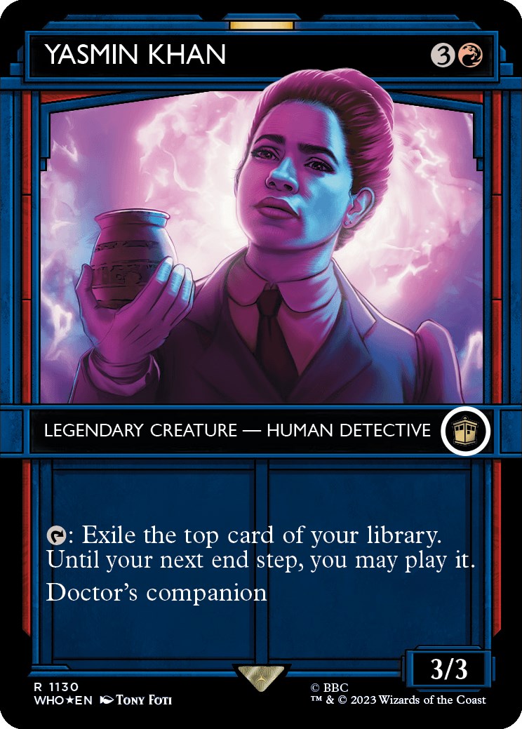 Yasmin Khan (Showcase) (Surge Foil) [Doctor Who] | Good Games Adelaide SA