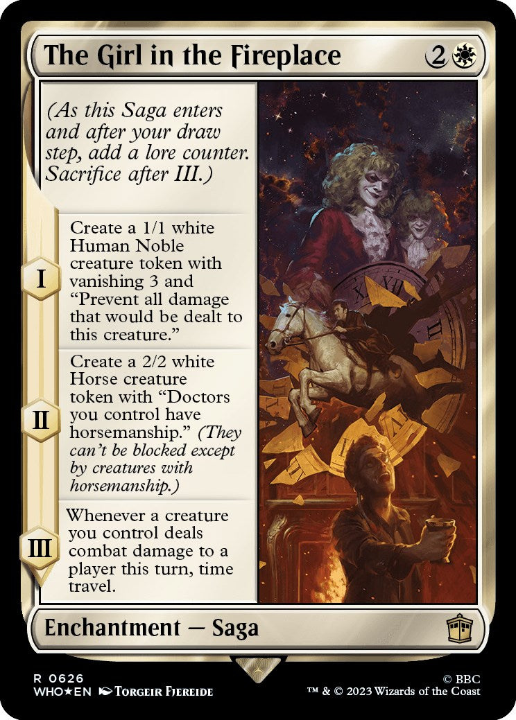 The Girl in the Fireplace (Surge Foil) [Doctor Who] | Good Games Adelaide SA