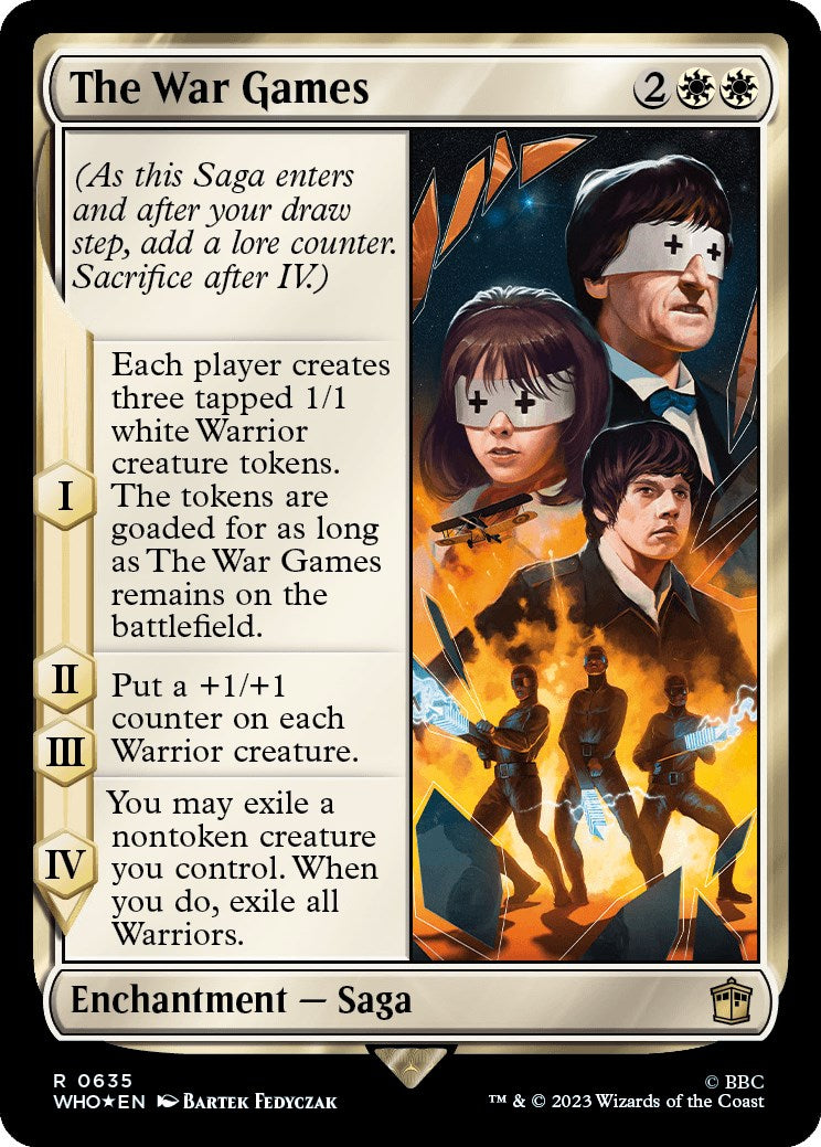 The War Games (Surge Foil) [Doctor Who] | Good Games Adelaide SA