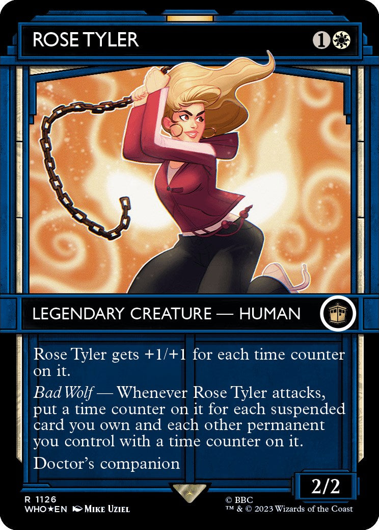 Rose Tyler (Showcase) (Surge Foil) [Doctor Who] | Good Games Adelaide SA