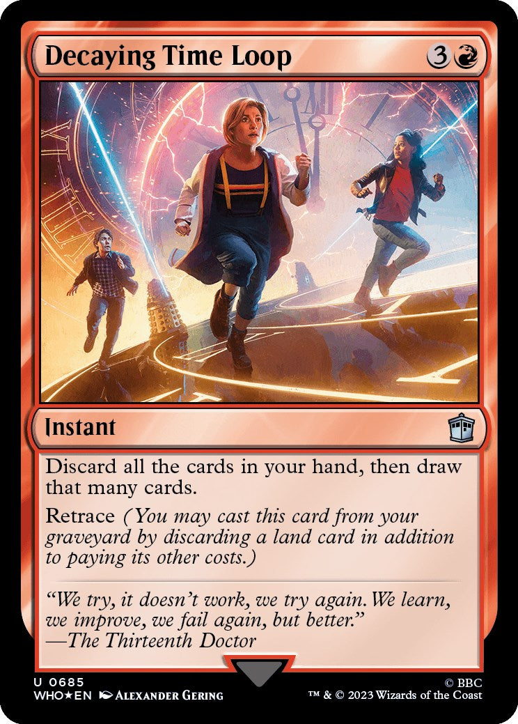 Decaying Time Loop (Surge Foil) [Doctor Who] | Good Games Adelaide SA