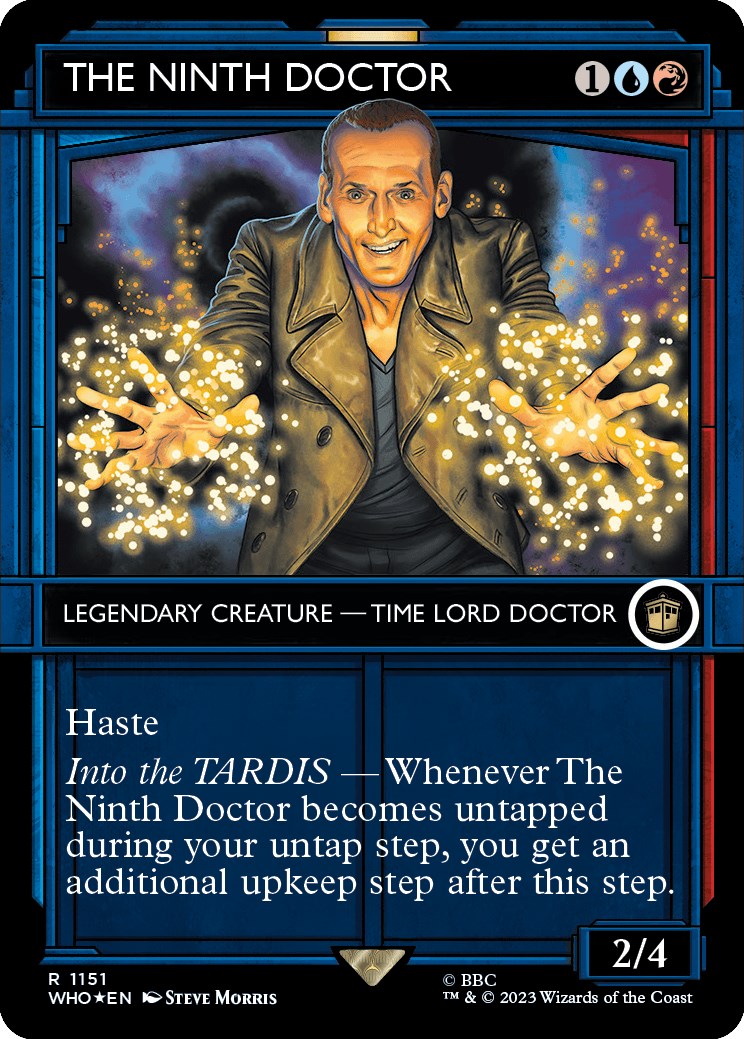 The Ninth Doctor (Showcase) (Surge Foil) [Doctor Who] | Good Games Adelaide SA