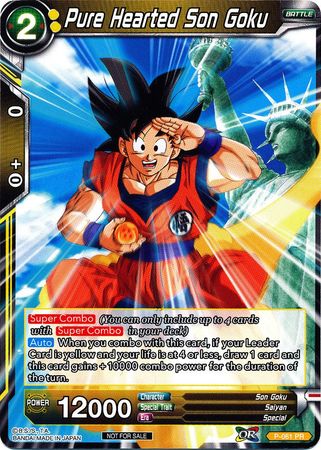 Pure Hearted Son Goku (P-061) [Promotion Cards] | Good Games Adelaide SA