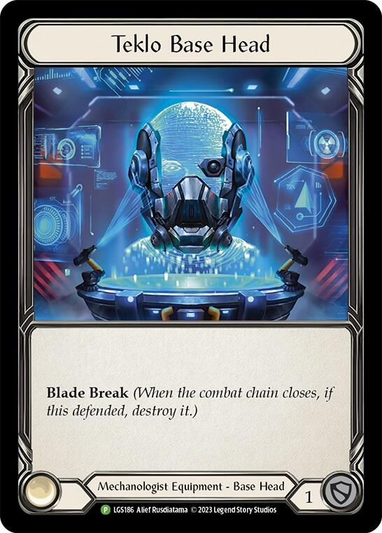 Teklo Base Head [LGS186] (Promo)  Cold Foil | Good Games Adelaide SA