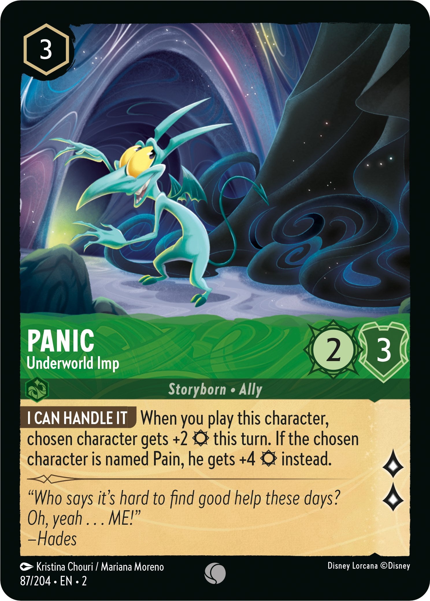 Panic - Underworld Imp (87/204) [Rise of the Floodborn] | Good Games Adelaide SA