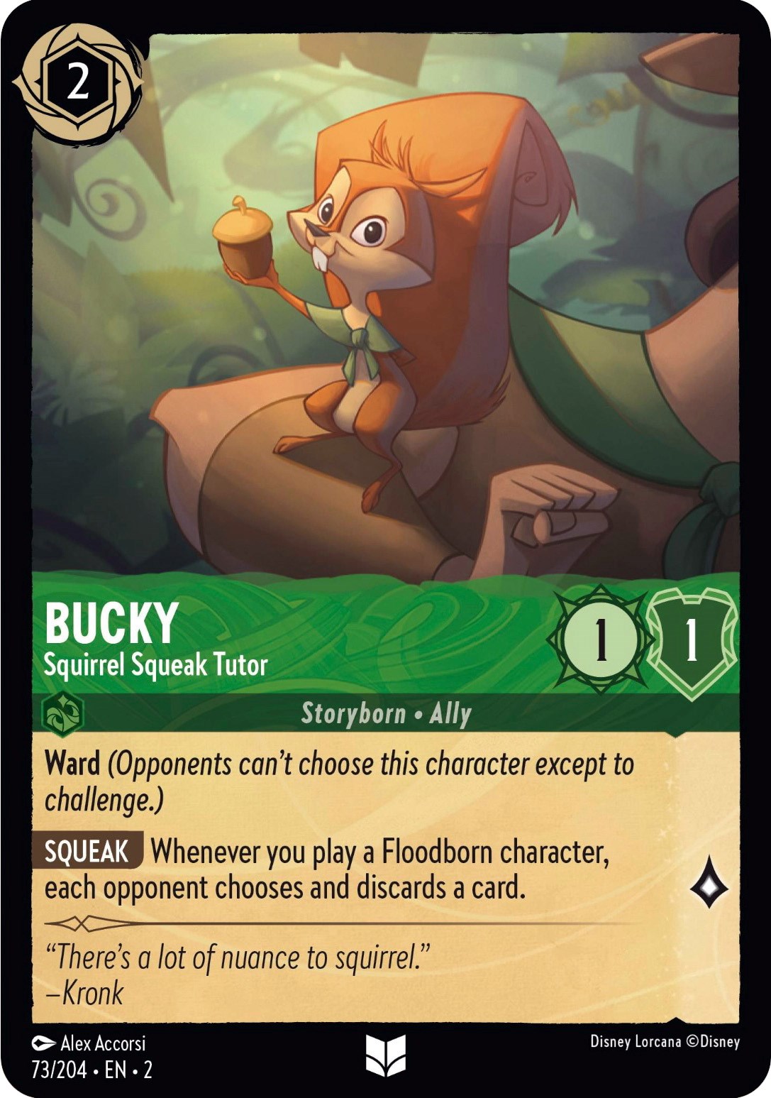 Bucky - Squirrel Squeak Tutor (73/204) [Rise of the Floodborn] | Good Games Adelaide SA