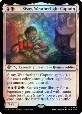 Sisay Weatherlight Captain 9999 (Secret Lair Drop Series)  - Foil | Good Games Adelaide SA