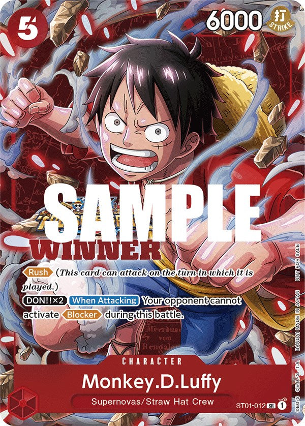 Monkey.D.Luffy (Winner Pack Vol. 5) [One Piece Promotion Cards] | Good Games Adelaide SA