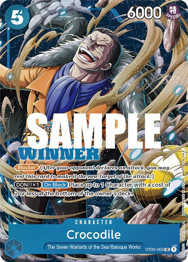 Crocodile (Winner Pack Vol. 5) [One Piece Promotion Cards] | Good Games Adelaide SA