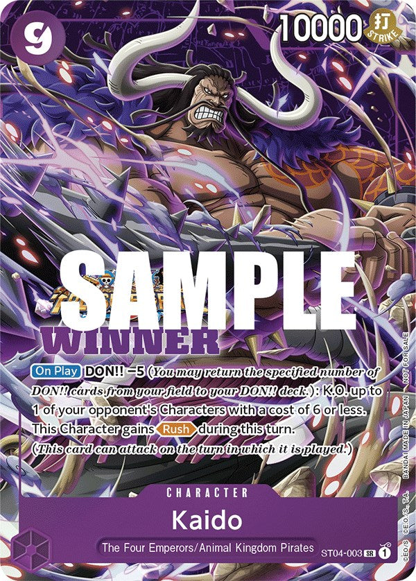 Kaido (Winner Pack Vol. 5) [One Piece Promotion Cards] | Good Games Adelaide SA