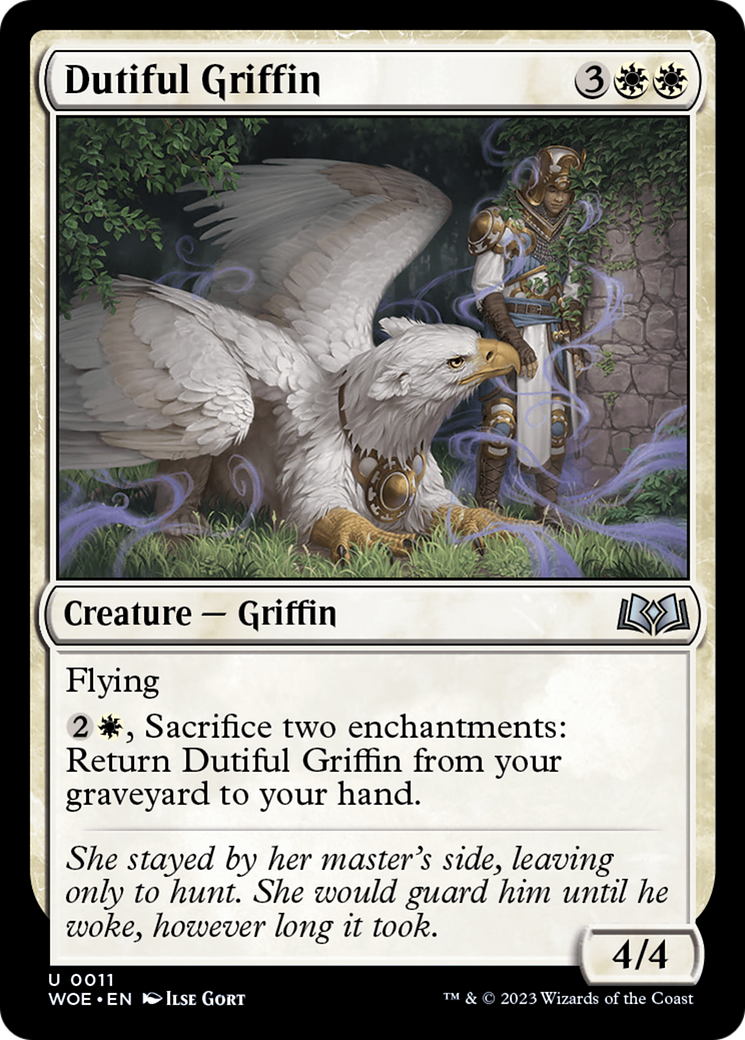 Dutiful Griffin [Wilds of Eldraine] | Good Games Adelaide SA