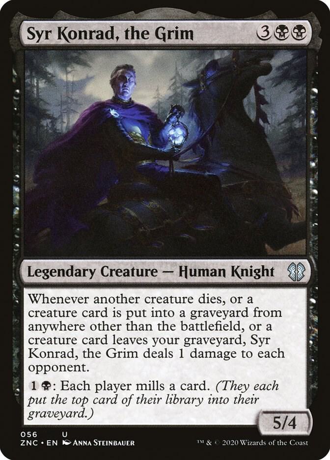 Syr Konrad the Grim 56 (Commander: Zendikar Rising)  | Good Games Adelaide SA