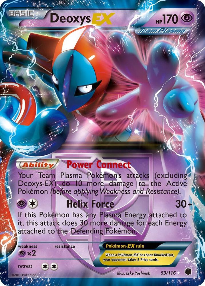 Deoxys EX Team Plasma 53/116 (Plasma Freeze)  - Holofoil | Good Games Adelaide SA