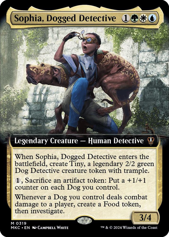 Sophia, Dogged Detective 319 (Commander: Murders at Karlov Manor)  - Foil | Good Games Adelaide SA