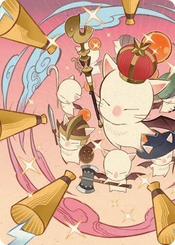 Summon Good King Mog XII Art Card 41 (Art Series: FINAL FANTASY)  | Good Games Adelaide SA