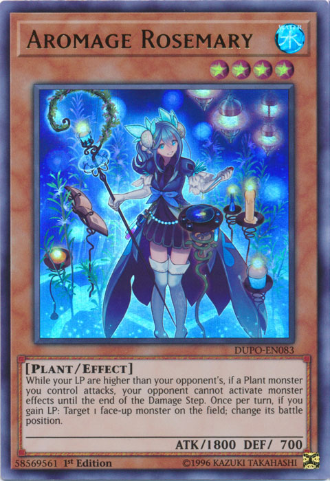 Aromage Rosemary [DUPO-EN083] Ultra Rare | Good Games Adelaide SA