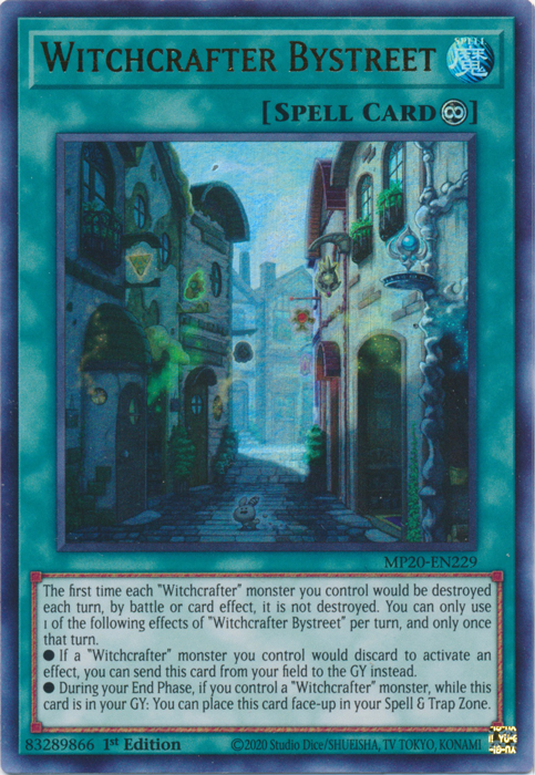 Witchcrafter Bystreet [MP20-EN229] Ultra Rare | Good Games Adelaide SA