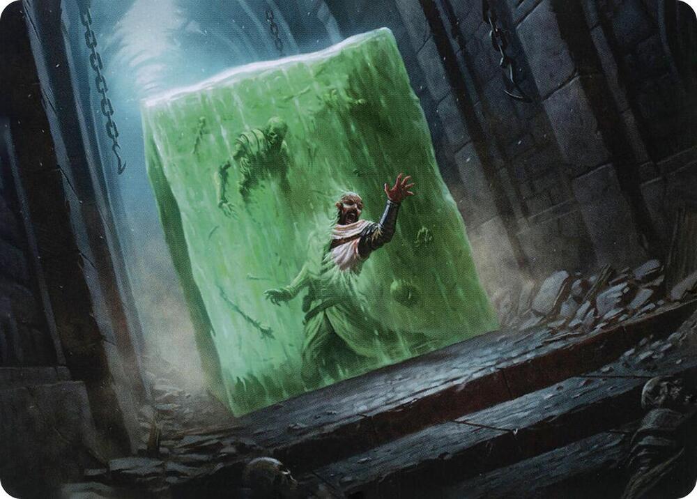 Gelatinous Cube Art Card 7 (Art Series: Adventures in the Forgotten Realms)  | Good Games Adelaide SA