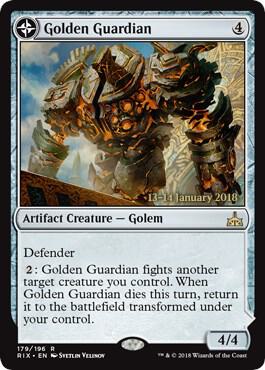 Golden Guardian 179 (Prerelease Cards)  - Foil | Good Games Adelaide SA