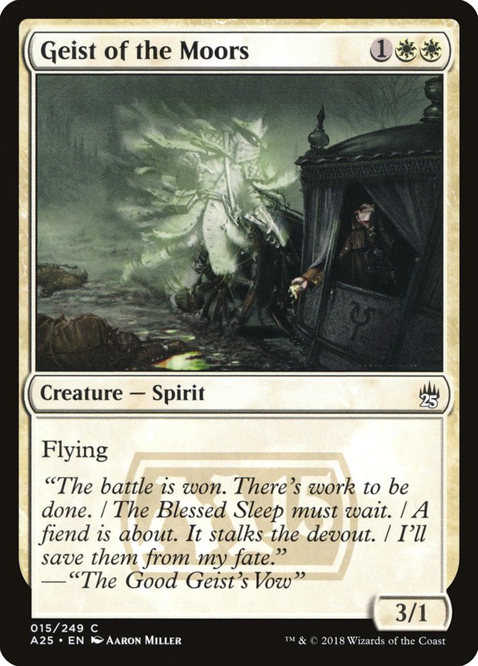 Geist of the Moors 15 (Masters 25)  - Foil | Good Games Adelaide SA