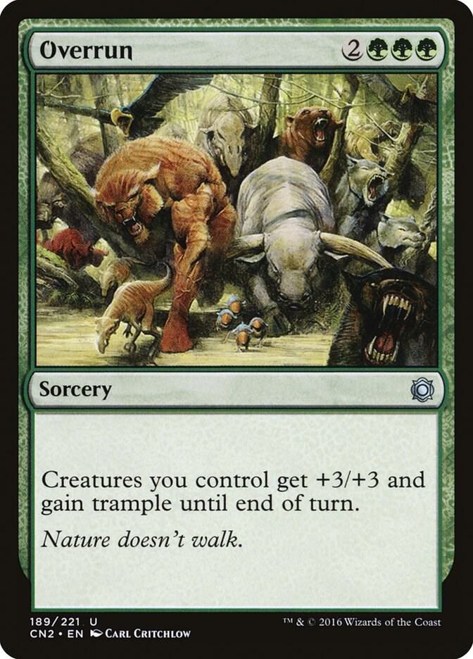 Overrun 189 (Conspiracy: Take the Crown)  - Foil | Good Games Adelaide SA