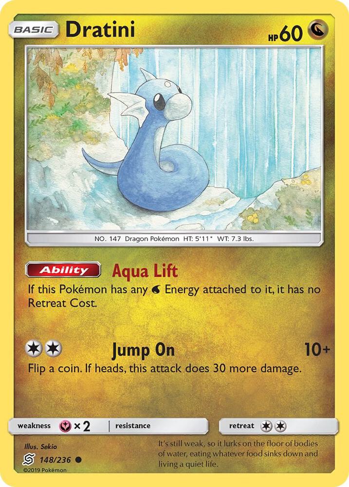 Dratini 148/236 (SM - Unified Minds)  | Good Games Adelaide SA