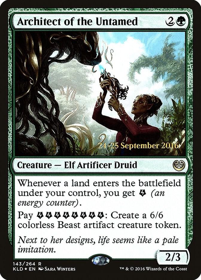 Architect of the Untamed 143 (Prerelease Cards)  - Foil | Good Games Adelaide SA