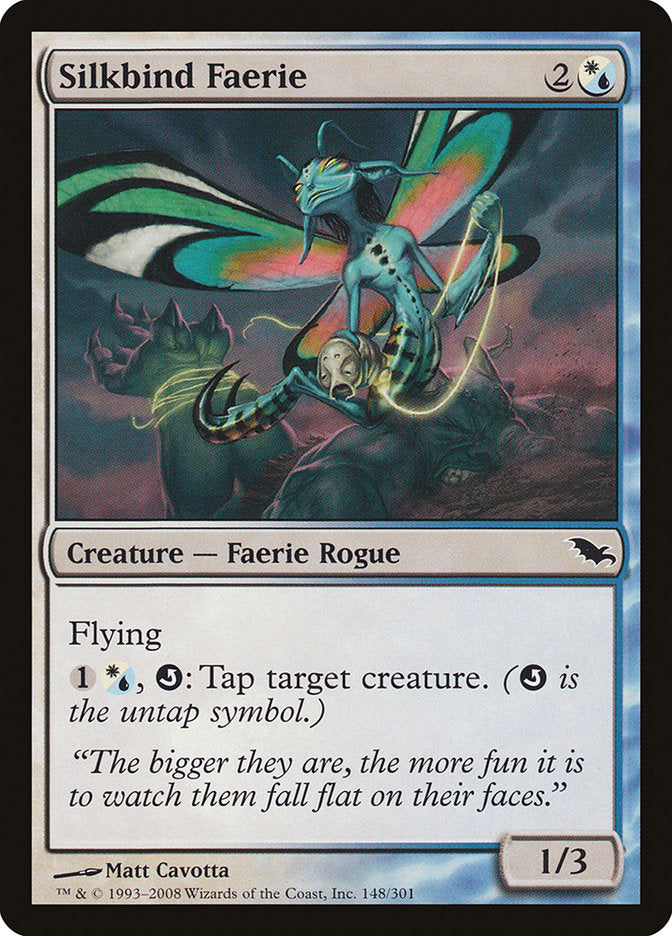 Silkbind Faerie 148 (Shadowmoor)  - Foil | Good Games Adelaide SA