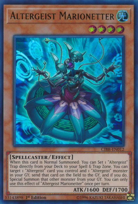 Altergeist Marionetter [CIBR-EN012] Ultra Rare | Good Games Adelaide SA
