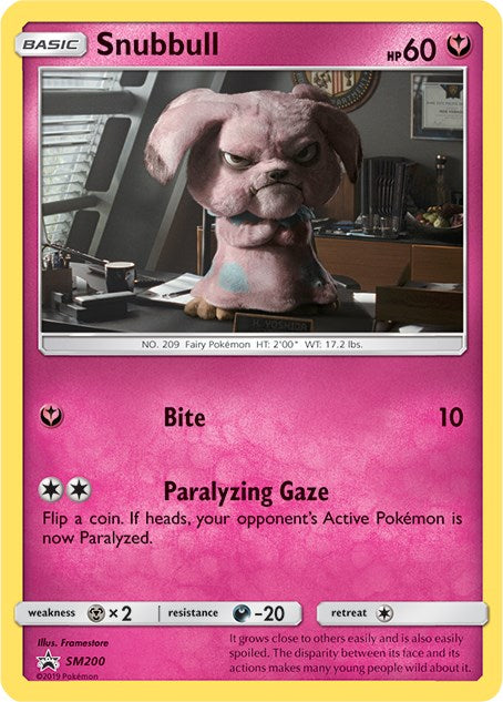 Snubbull (SM200) [Sun & Moon: Black Star Promos] | Good Games Adelaide SA