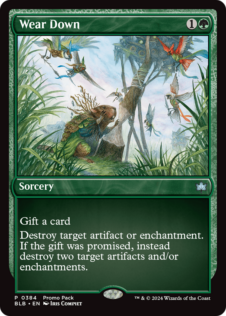 Wear Down [Bloomburrow Promos] | Good Games Adelaide SA