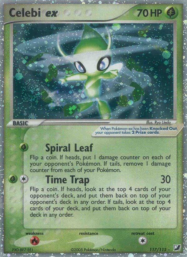 Celebi ex 117/115 (Unseen Forces)  - Holofoil | Good Games Adelaide SA