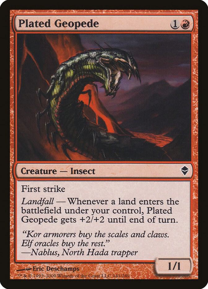 Plated Geopede 141 (Zendikar)  | Good Games Adelaide SA