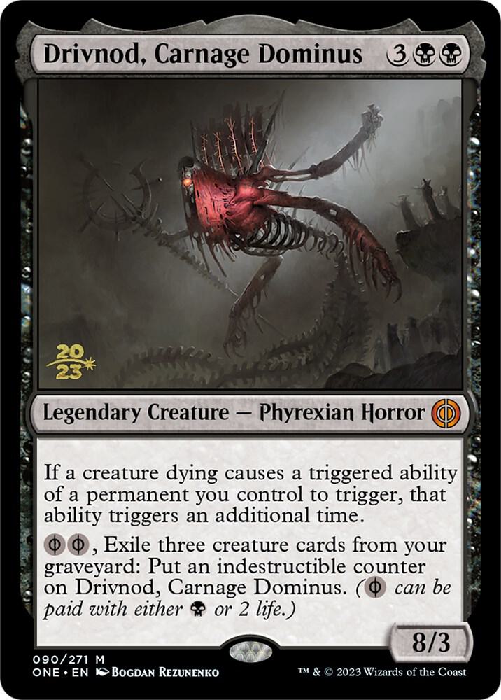 Drivnod Carnage Dominus 90 (Prerelease Cards)  - Foil | Good Games Adelaide SA