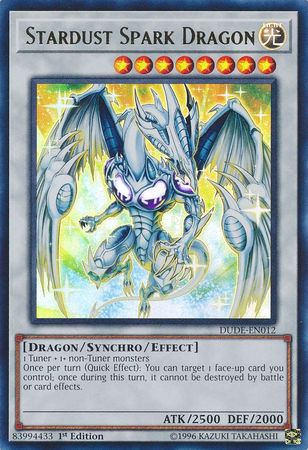 Stardust Spark Dragon [DUDE-EN012] Ultra Rare | Good Games Adelaide SA
