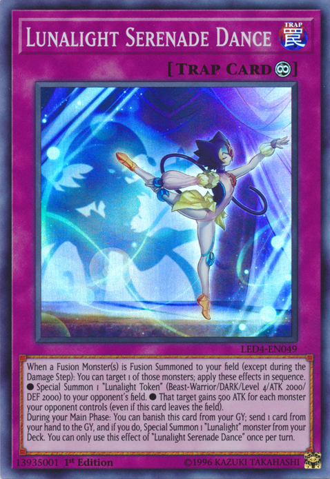 Lunalight Serenade Dance [LED4-EN049] Super Rare | Good Games Adelaide SA