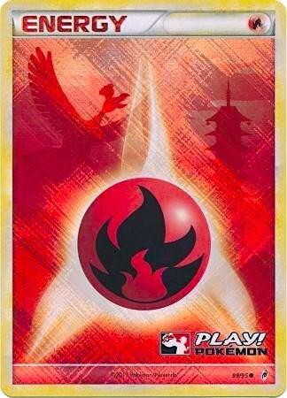 Fire Energy 89 95 Play Pokemon 089/095 (League & Championship Cards)  - Holofoil | Good Games Adelaide SA